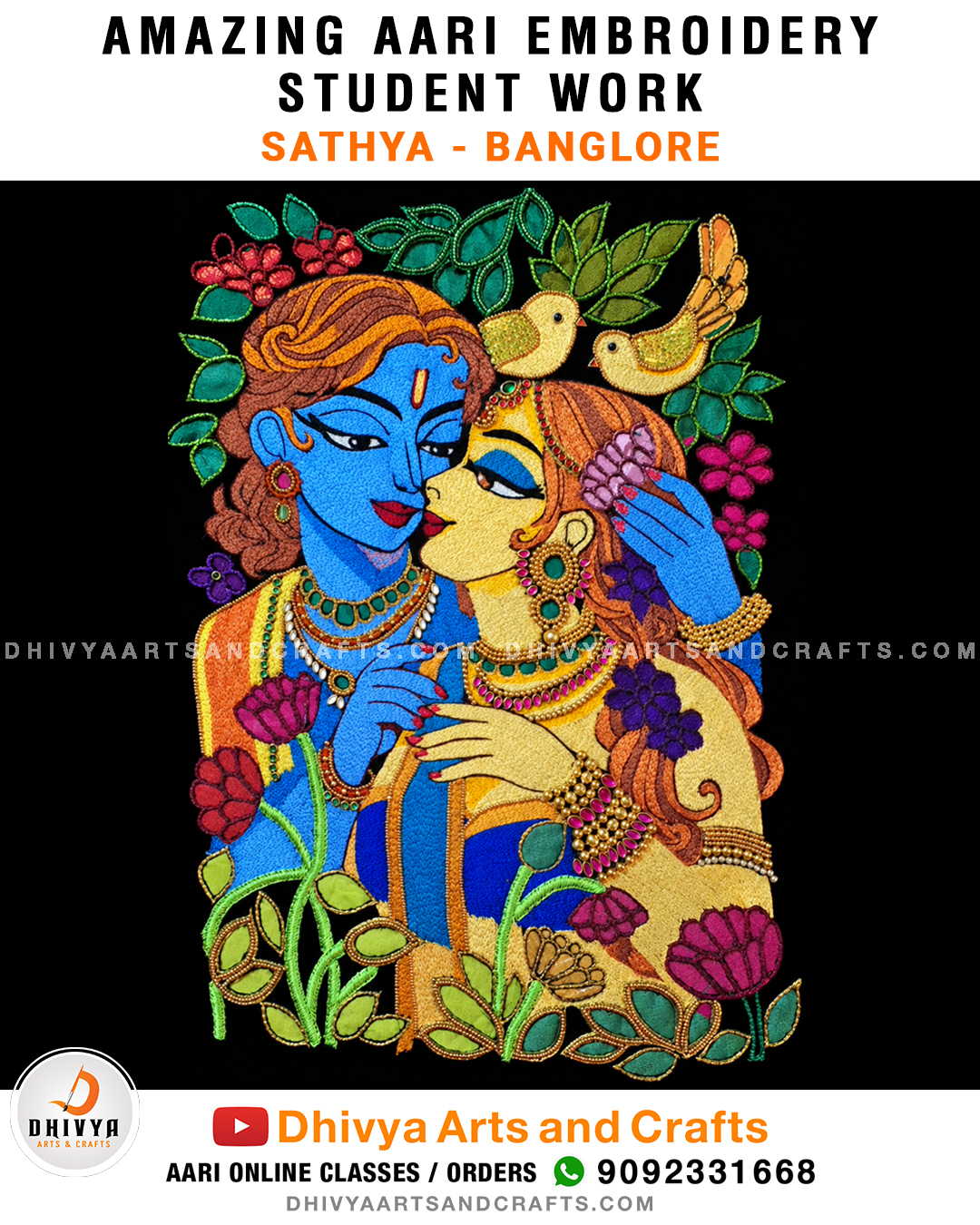 Amazing Aari Work by Satya - Bangalore